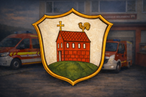 wappen mit gerätehaus